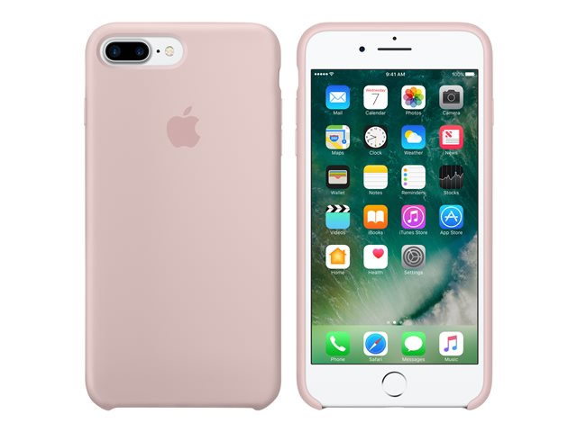 Iphone 7 Plus Funda Silicona Pink Sand